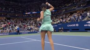 Iga Świątek w finale US Open. Zobacz radość Polki po awansie [WIDEO]