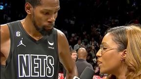 Kevin Durant poprawił reporterkę. Poszło o liczbę punktów