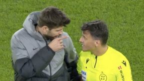 Pique wstawił się za Lewandowskim i... poniósł konsekwencje