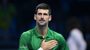 Czas na drugi mecz Djokovicia w ATP Finals. Wieczorem zagra Tsitsipas