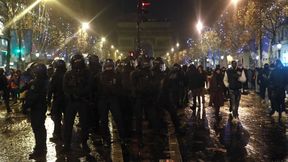 Gorąco we francuskich miastach. Kibice starli się z policją