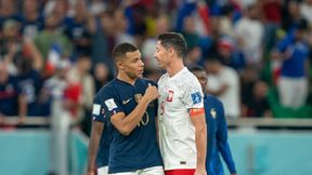 Kylian Mbappe dopadł Lewandowskiego