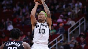 Sochan perfekcyjny na linii, Spurs pokonali Knicks