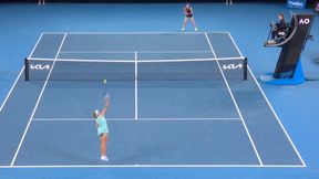 Rywalka była bez szans. Tak Magda Linette zamknęła mecz [WIDEO]