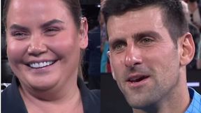 Jelenę Dokić zamurowało. Ale Djoković wypalił!