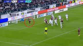 Co zrobili obrońcy Juve?! Tak Szczęsny puścił gola w derbach [WIDEO]