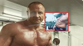 "Wrr... męczą troszkę". Pudzianowski wrzucił do sieci foto z treningu