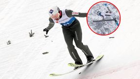 Fatalny upadek Petera Prevca. Kamil Stoch zareagował jednym słowem