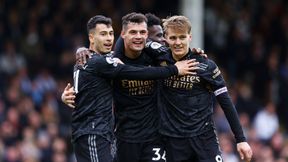 Hat-trick asyst. Arsenal wypunktował Fulham