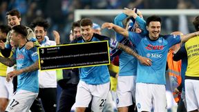 Juventus pogratulował mistrzostwa Napoli. Nie obyło się bez szpilki