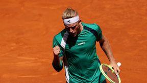 Dwa oblicza Alejandro Davidovicha. Stefanos Tsitsipas nie zdążył przed deszczem