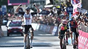 Wreszcie bez deszczu na Giro d'Italia. Triumf Amerykanina