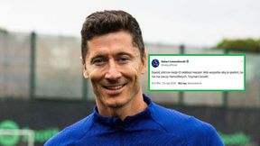 "Nikt nie może Ci odebrać marzeń". Świetna reakcja Lewandowskiego!