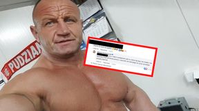 "Ważne, że kasa się zgadza". Mariusz Pudzianowski znokautował internautę