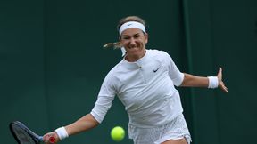 Jest pierwsza niespodzianka w Wimbledonie. Męczarnie Peguli i Azarenki