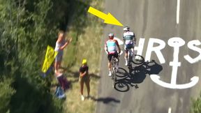 Kuriozum. Zobacz co się stało na Tour de France