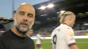 Guardiola wściekły na Haalanda! Ujawnił, o co mu chodziło [WIDEO]