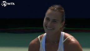 Nie uwierzysz, co zrobiła Sabalenka po przegranej akcji [WIDEO]