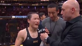 Dominacja Weili Zhang na UFC 292. Chinka nie dała szans rywalce