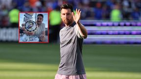 Niedawno grała tam Świątek, teraz przyjechał Messi. Tak przywitała go piekarnia