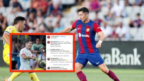 Lewandowski strzelił pierwszego gola. Tak Barcelona zareagowała w social mediach