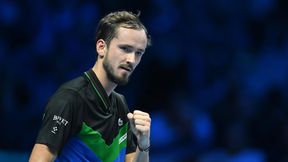 Dwusetowy mecz byłych mistrzów ATP Finals. Danił Miedwiediew pierwszym półfinalistą