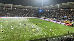 Śnieżne pierwszoligowe derby dla Arki. O wszystkim decydował przypadek