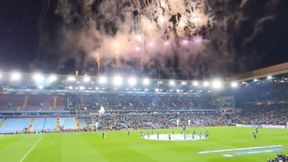 Na ulicach bijatyka, a na stadionie? Zaskakująca scena przed meczem Legii