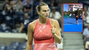 "Tajna broń". Zaskakujące nagranie Sabalenki z treningu