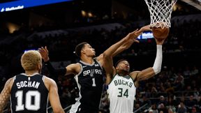 Antetokounmpo kontra Wembanyama w jego 20. urodziny! Sochan blisko double-double