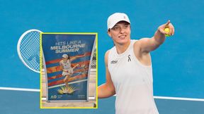 To jest hit. Plakaty ze Świątek zawisły w Melbourne