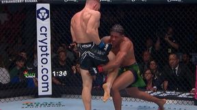 WOW!  Gilbert Burns brutalnie rozbity na UFC 299