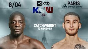 Zmiana w karcie walk XTB KSW 93. Francuz kontuzjowany