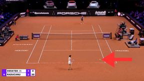 Iga Świątek zwycięska z Emmą Raducanu. Atomowy backhand Polki [WIDEO]