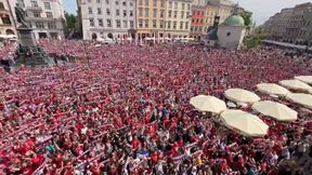 Nagrania przyprawiają o ciarki. "Szalone" sceny z rynku w Krakowie