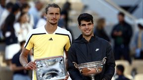 Alexander Zverev po finale Rolanda Garrosa: Alcaraz jest bestią. To zwierzę