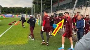 Lewandowski wyszedł na trening. Taki był powód