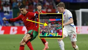 Głowa Ronaldo wklejona w znany każdemu obraz. Portugalscy kibice kochają swojego idola