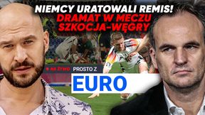 NA ŻYWO. "Prosto z Euro". Niemcy uratowali remis. Drastyczne sceny w meczu Szkocja - Węgry