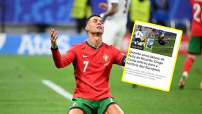 Przykry obrazek. Media rozpisują się o Ronaldo