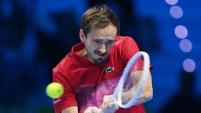 Znacząca poprawa w 48 godzin. Danił Miedwiediew z pierwszym zwycięstwem w ATP Finals