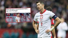 Dowiedzieli się o kontuzji Lewandowskiego. Tak zareagowali Portugalczycy