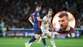 Podolski wymienił "Lewego" i Kane'a. Stawia ich w jednym szeregu