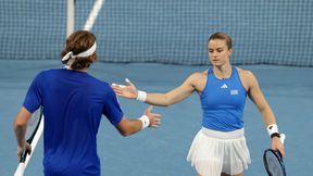 Maria Sakkari rozbita w singlu, ale Grecja jest w grze o awans. Hiszpania odpadła z United Cup