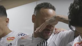 Neymar nie mógł powstrzymać łez. Rozpłakał się tuż przed meczem