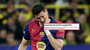 Kibice Borussii bez litości dla Lewandowskiego. "Dostał to, na co zasłużył"