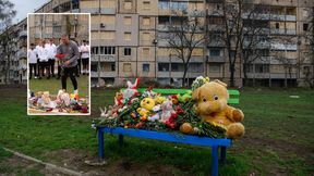 Poruszająca cisza. Piłkarze odwiedzili miejsce tragedii w Krzywym Rogu