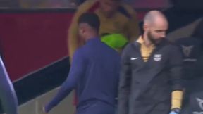 Flick go nie wystawił. Gwiazdor się wściekł. Kamery wszystko nagrały