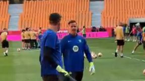 Nagrali Szczęsnego i ter Stegena. Tak się zachowywali [WIDEO]