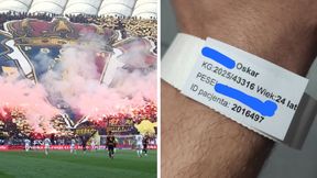 24-latek w szpitalu. Kibic Pogoni pokazał zdjęcie